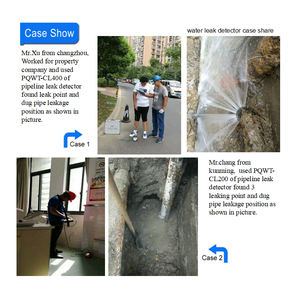 PQWT-CL400 profesyonel sıhhi tesisat boruları sızıntı algılama cihazı akustik su kaçağı dedektörü yeraltı - Product Image 6