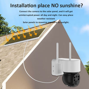 WIFI/4G 2MP suivi automatique liteOS 20m capteur PIR vision nocturne caméra solaire - Product Image 2