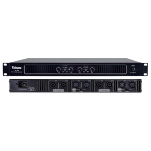 Thinuna ระบบเสียง DA-300แบบมืออาชีพ1U 2*300W 8โอห์<span class=keywords><strong>ม</strong></span>สเตอริโอคลาส D <span class=keywords><strong>แอ</strong></span><span class=keywords><strong>ม</strong></span><span class=keywords><strong>ป์</strong></span>พลังเสียงดิจิตอล2ช่องโปรเครื่องขยายเสียงขนาดเล็ก - Product Image 1