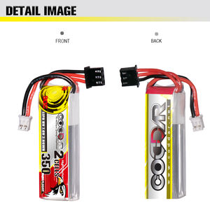 CODDAR LiPo pil 2S 350MAH 7.6V 90C PH2.0 FPV kürdan drone yüksek gerilim HV LiHV lityum polimer - Product Image 6