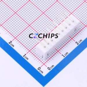 W2542100-9PW2113 Wire-to-Board Pin Header Bent Lead Through Hole,P=2.54mm Connector 1x9P 2.5mm Right Angle Insert XH - Product Image 2