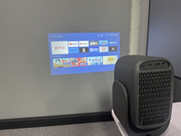 Nouveau projecteur intelligent Dangbei N2 Mini 1080p 4K, compatible avec la maison intelligente, projecteur de cinéma maison, ajustement automatique de l'écran, 1+8 Go, système d'exploitation Linux, projecteur LCD portable