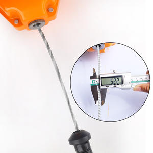 Dispositivo di cattura di <span class=keywords><strong>sicurezza</strong></span> auto-ritraente per dispositivo di protezione contro le cadute per lavori in altezza 3m-23m - Product Image 3