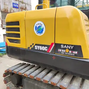 Best Selling Heavy Machine Good Condition Used Sany Sy60 Excavator