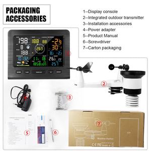 VICTOR 0360 주변 날씨 홈 스테이션 무선 WiFi UV 가능 스마트 기상 관측소 가족 일기 예보 - Product Image 6