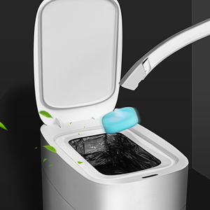 Set per la Pulizia del <span class=keywords><strong>Bagno</strong></span> Ecologico e Igienico Sunshine, <span class=keywords><strong>Spazzola</strong></span> per WC Usa e Getta con Manico Lungo in PP e Silicone, Scatola con Spugna Jesun - Product Image 2