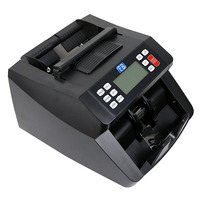 Compteur de billets multi-devises LD-5181 avec écran tactile, détecteur de contrefaçon, qualité professionnelle, 1000 pièces/min, trémie de 130 pièces