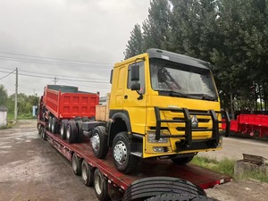 Camion tracteur HOWO 6X4 à <span class=keywords><strong>prix</strong></span> d'usine, nouvelle cabine, pneus neufs, 40T, 371 ch, tête de camion avec moteur Weichai, Euro 3, diesel, conduite à gauche - Product Image 2