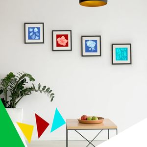 Kit de papel de impresión solar Papel de cianotipo Papel solar de alta sensibilidad Naturaleza Solar Activado UV Impresión solar Dibujo artístico Proyecto DIY - Product Image 4