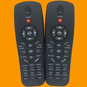 คริสตัลลูกปัดรีโมทคอนโทรล YK-01279 สำหรับเดลล์โปรเจคเตอร์ 1609WX 1610ND M409WX M410HD S300W สีดำ - Product Image 1