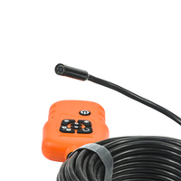 Câble d'endoscope industriel avec boutons de commande, caméra serpent étanche de 5m/10m/20m/30m pour l'inspection des tuyaux/voitures
