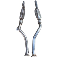 Convertisseur catalytique à trois voies en acier de haute qualité pour modèles Audi A6-C5 2.8L de 2004 à 2008, norme Euro III, gauche et droite