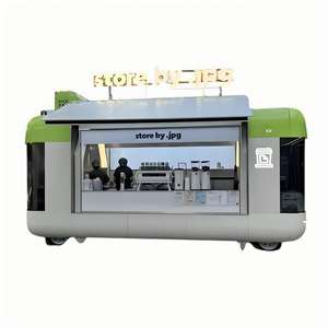 Cafetería Móvil para Estaciones <span class=keywords><strong>de</strong></span> Esquí con Barra <span class=keywords><strong>de</strong></span> Bebidas Calientes y Estación <span class=keywords><strong>de</strong></span> Calentamiento para Comodidad en Clima Frío - Product Image 3