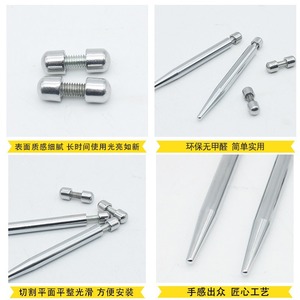 Pen Tip Advertising <b>Nail</b> Double-headed Cold-rolled Steel <b>Wall</b>-mounted Store Display Board Fixing <b>Nails</b> - Product Image 3
