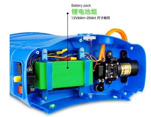 Pulverizador Agrícola de 20 Litros con Batería, Máquina de Desinfección <span class=keywords><strong>ULV</strong></span>, Pulverizador Fumigador con Batería para el Control de Plagas - Product Image 2