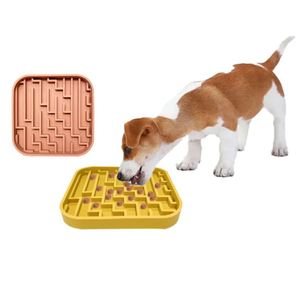 Es-Pro Eco-Friendly Pet Bowls & Feeders Slow Food Dining <b>Mat</b> for Dogs & <b>Cats</b> Silicone Fixed Belt Sucker ODM/OEM Pet Food Grade - Product Image 3