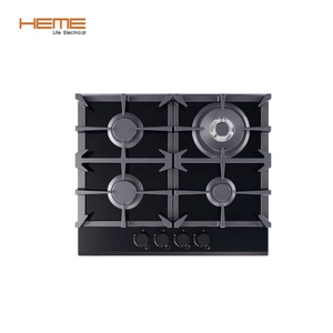 Estufa China Professional Manufacturer Built in 24 Inch Glass 4 Burner Cooker - Product Image 1