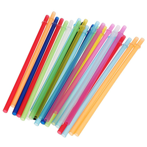 Pailles réutilisables en <span class=keywords><strong>acier</strong></span> inoxydable brossé de 6 mm, écologiques, accessoires de bar pour fêtes et mariages avec logo personnalisé - Product Image 2
