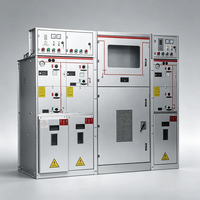 Armoire de distribution électrique intérieure en acier galvanisé de type fixe 12 kV pour projets photovoltaïques