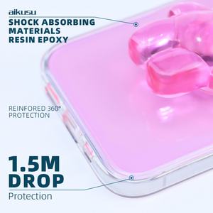 Accessoires en TPU transparent Bear OEM, étuis de téléphone mobile transparents pour iPhone 14 Pro Max, étui de téléphone en TPU - Product Image 6