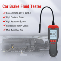 Testeur numérique professionnel 9V de liquide de frein automobile, outil de test d'huile de frein pour voitures DOT3/4/5/5.1, outil automobile très vendu