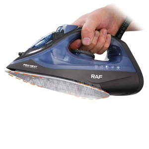 Fer à vapeur électrique 1600 W, fer à repasser portable avec semelle en céramique antiadhésive pour vêtements, avec vapeur verticale réglable - Product Image 5