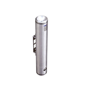 ALUBOX moderno in piedi in acciaio posacenere da parete con Logo personalizzato copertina senza fumo Design per gli alberghi per i regali - Product Image 1