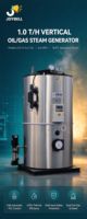 Generator Uap Vertikal Gas Diesel 1 Ton 1000kg Boiler Uap Industri untuk Laundry Komersial, Garmen, dan Pengolahan Makanan