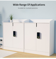 Serrure de casier intelligente, serrure électronique TTLOCK APP Ble 13.56Mhz RFID avec lecteur d'empreintes digitales pour tiroir/armoire avec clavier à code