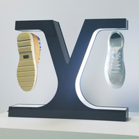 Pantalla de zapato flotante de levitación magnética giratoria de alta calidad