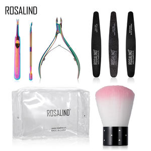 <span class=keywords><strong>Rosalind</strong></span> Kit de Herramientas de <span class=keywords><strong>Manicura</strong></span> de Uñas de Gel, Set de 8 Piezas, Removedor de Cutículas, Cepillo para Lima de Uñas, Venta Al por Mayor - Product Image 2