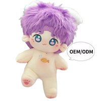 Fabricant jouet en peluche avec logo personnalisé poupée en porcelaine concepteurs anime poupée en peluche design créatif idole poupée décoration peluche jouet