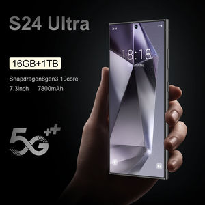 Teléfono Móvil Fashion Hand Hold City Version S24 Ultra 16GB+1TB Single Core 108MP Pantalla Completa Face ID Doble SIM 4G/5G CDMA Inglés Android 14 - Product Image 6
