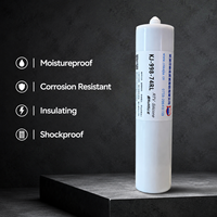 Adhésif silicone liquide haute température rouge KEJIA KJ-998-74RL |   Colle RTV neutre |   Résistance 300C Certifiée ROHS |   Vêtement en fibre