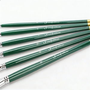 Pinceau à dessin artistique en poils de mongolie, 6 pièces, <span class=keywords><strong>pour</strong></span> peinture acrylique, <span class=keywords><strong>aquarelle</strong></span>, livraison gratuite - Product Image 4