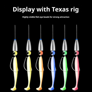 ชุดลูกปัดบล็อกกิ้งฟิชอายคุณภาพสูงขนาด 4/5/6/8/10/12 มม. ชุดเหยื่อตกปลาแซลมอนและปลาเทราท์ที่สมจริง สำหรับตก<span class=keywords><strong>ปลา</strong></span>คาร์พ <span class=keywords><strong>ปลา</strong></span>ดุก ในน้ำจืดและแม่น้ำ - Product Image 4