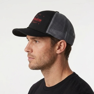 Casquette Trucker en Mousse Style <span class=keywords><strong>Richardson</strong></span> 213 à Profil Bas, Vierge, avec Corde, Broderie Personnalisée, Casquette Trucker en Maille avec Corde sur la Visière – Vente en Gros - Product Image 4