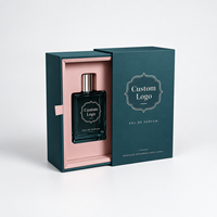 Boîte d'emballage de beauté personnalisée avec insert en EVA, boîte cadeau rigide de luxe à tiroir pour cosmétiques