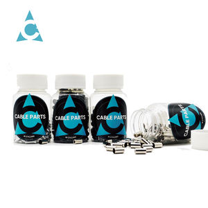 100 Uds AI CYCLING EOCC02 Cable de cambio de freno de bicicleta S hebilla 4/5mm tapas y puntas para cables internos de freno/cambio - Product Image 6