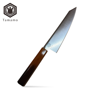 Cuchillo de Cocina Ginsan Kiritsuke con Acabado Elegante, Mango de Madera Lacado y Hoja de Acero Inoxidable - Product Image 1