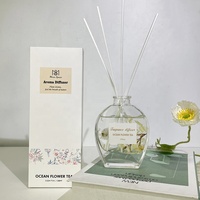 Bouteille de parfum de maison Reed Stick Diffuseur Reed Home Fragrance Reed Diffuseur Bouteille de luxe et boîte avec de l'huile de parfum pure