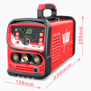 Machine à souder VECTOR DC TIG MMA, soudeuse à arc manuelle 220V, aluminium, technologie IGBT Inverter PWM, sans gaz, pour STAHL WERK Tokyo2300 - Product Image 6