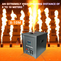 Lance-flammes électrique professionnel pour usage extérieur, portée de 8 à 10 m, résistant à l'eau