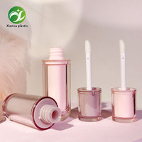 Flacons de brillant à lèvres et d'huile à lèvres double compartiment de 5 ml, design populaire, avec logo personnalisé, emballage pour outils de maquillage cosmétique