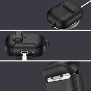 Funda Protectora para AirPods <span class=keywords><strong>Pro</strong></span> 3 Compatible con AirPods 4/5, Diseño de Tapa Abatible y Soporte, Compatible con AirPods <span class=keywords><strong>Pro</strong></span> 2 - Product Image 5