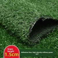 Gazon artificiel pour terrain de football de 30 mm de hauteur, pelouse synthétique verte pour écoles et terrains de sport
