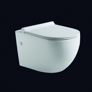 Wall Hung Ceramic Toilet Wc Size Bathroom Small Wall Mounted WC Concealed cistern hanging on wall