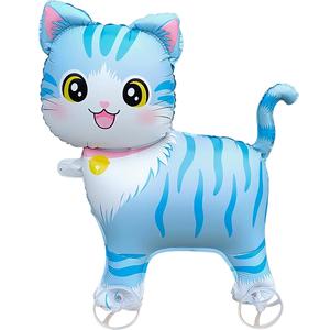 Globos de Gato Andantes con Ruedas, Globos de Gato para Fiestas de Cumpleaños Infantiles, Decoración para Baby Shower - Product Image 1