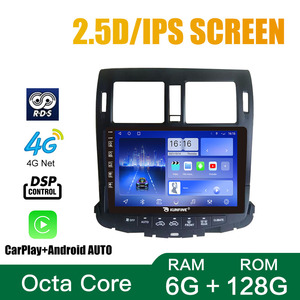 Đối Với Toyota Crown 2010-2013 10.1 Inch Headunit Thiết Bị Đôi 2 Din Octa-Core Quad-Core Xe Stereo GPS Navigation Android Car Đài Phát Thanh - Product Image 5