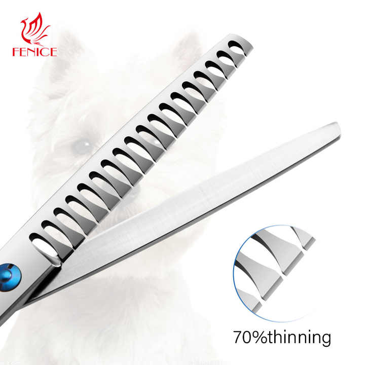 Fenice 7 inch Matte Professional Pet Scissors Set JP440c Pet Grooming ...